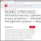 [新知] ISO 27001:2022 新版資安管理系統 (ISMS) 國際標準正式發行