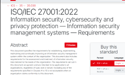 Featured image of post [新知] ISO 27001:2022 新版資安管理系統 (ISMS) 國際標準正式發行