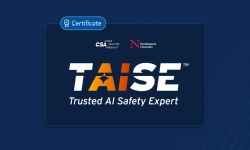Featured image of post [證照] 通過 Trusted AI Safety Expert (TAISE) 考試